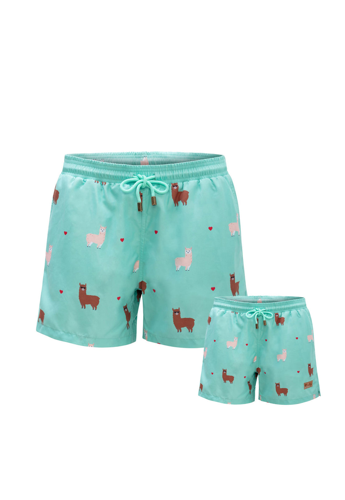 Alpaca Father & Son Swim Trunks Bundle