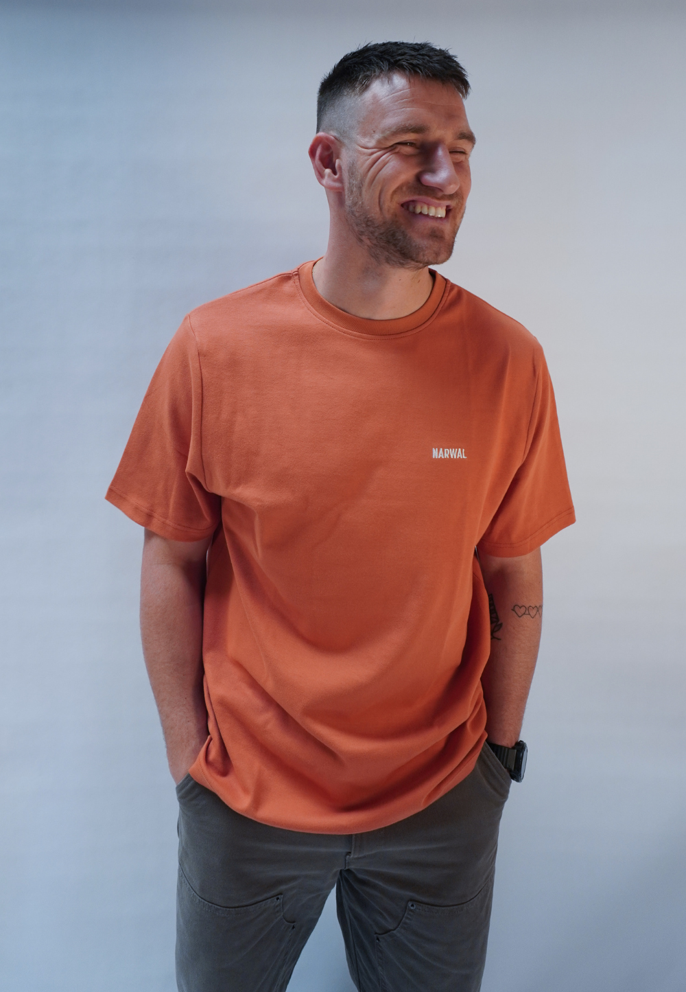 Plain Orange - T-shirt