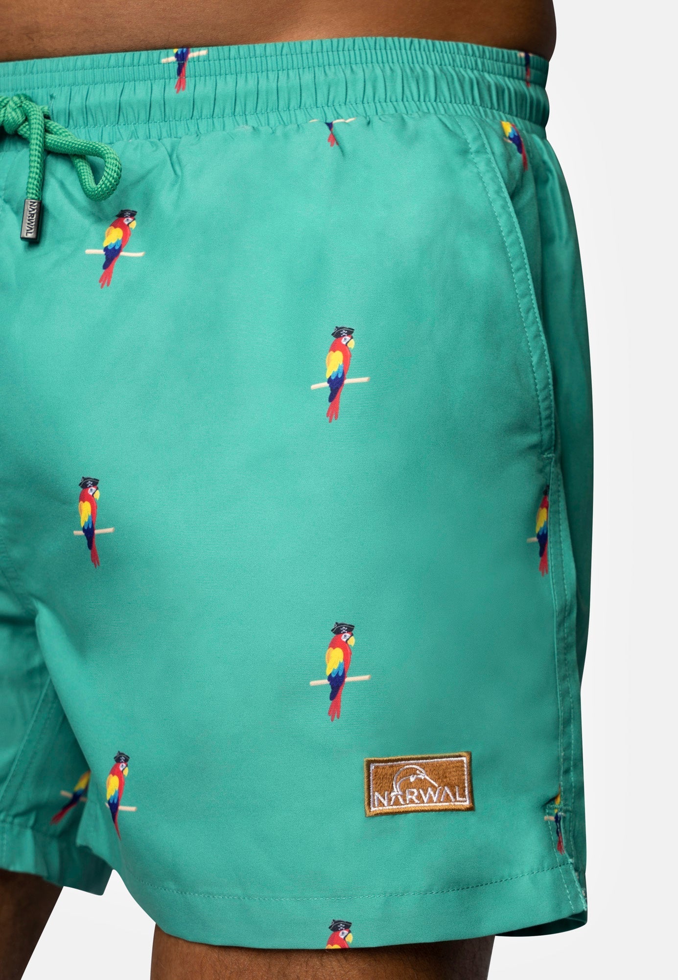 Parrot Swim Trunks and T-shirt Bundle