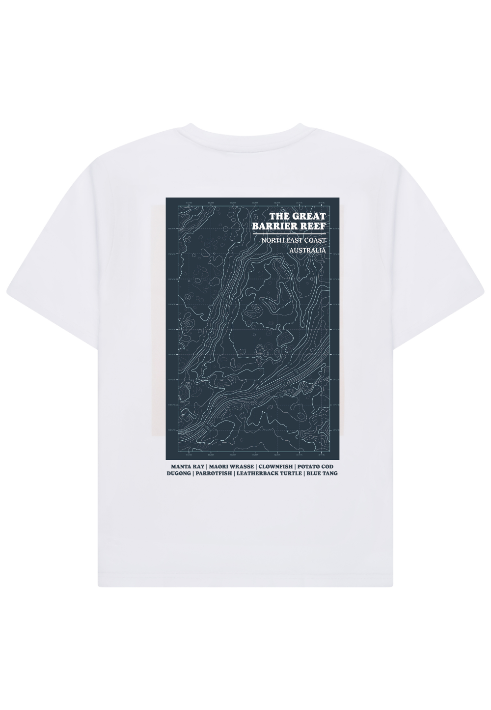 Topographic - Heavyweight T-shirt